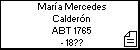 María Mercedes Calderón