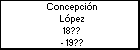 Concepción López