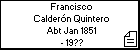 Francisco Calderón Quintero