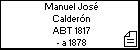 Manuel José Calderón Nieva