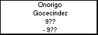 Onorigo Gocecindez