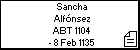Sancha Alfónsez