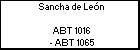 Sancha de León 