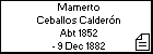 Mamerto Ceballos Calderón