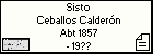Sisto Ceballos Calderón