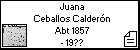 Juana Ceballos Calderón