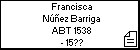 Francisca Núñez Barriga