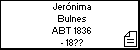 Jerónima Bulnes