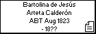 Bartolina de Jesús Arteta Calderón