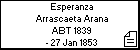 Esperanza Arrascaeta Arana