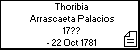 Thoribia Arrascaeta Palacios
