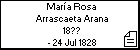 María Rosa Arrascaeta Arana