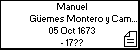 Manuel Güemes Montero y Campero