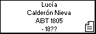 Lucía Calderón Nieva