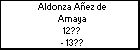 Aldonza Añez de Amaya