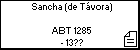 Sancha (de Távora)