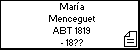 María Menceguet
