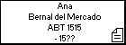 Ana Bernal del Mercado