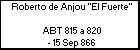 Roberto de Anjou 