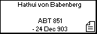 Hathui von Babenberg 