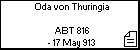 Oda von Thuringia 