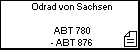 Odrad von Sachsen