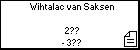 Wihtalac van Saksen