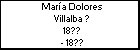 María Dolores Villalba ?