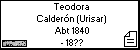 Teodora Calderón (Urisar)