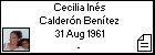 Cecilia Inés Calderón Benítez