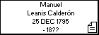 Manuel Leanis Calderón