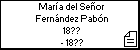 María del Señor Fernández Pabón