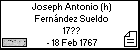 Joseph Antonio (h) Fernández Sueldo