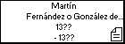Martín Fernández o González de la Cerda