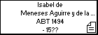 Isabel de Meneses Aguirre y de la Rúa