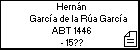 Hernán García de la Rúa García