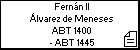 Fernán II Álvarez de Meneses