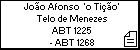 João Afonso  'o Tição' Telo de Menezes