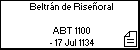 Beltrán de Riseñoral 