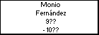 Monio Fernández