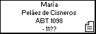 María Peláez de Cisneros