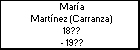 María Martínez (Carranza)