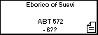 Eborico of Suevi