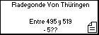 Radegonde Von Thüringen 