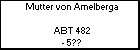 Mutter von Amelberga 