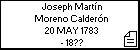 Joseph Martín Moreno Calderón