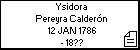 Ysidora Pereyra Calderón