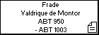 Frade Valdrique de Montor