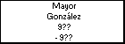 Mayor González