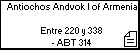 Antiochos Andvok I of Armenia 